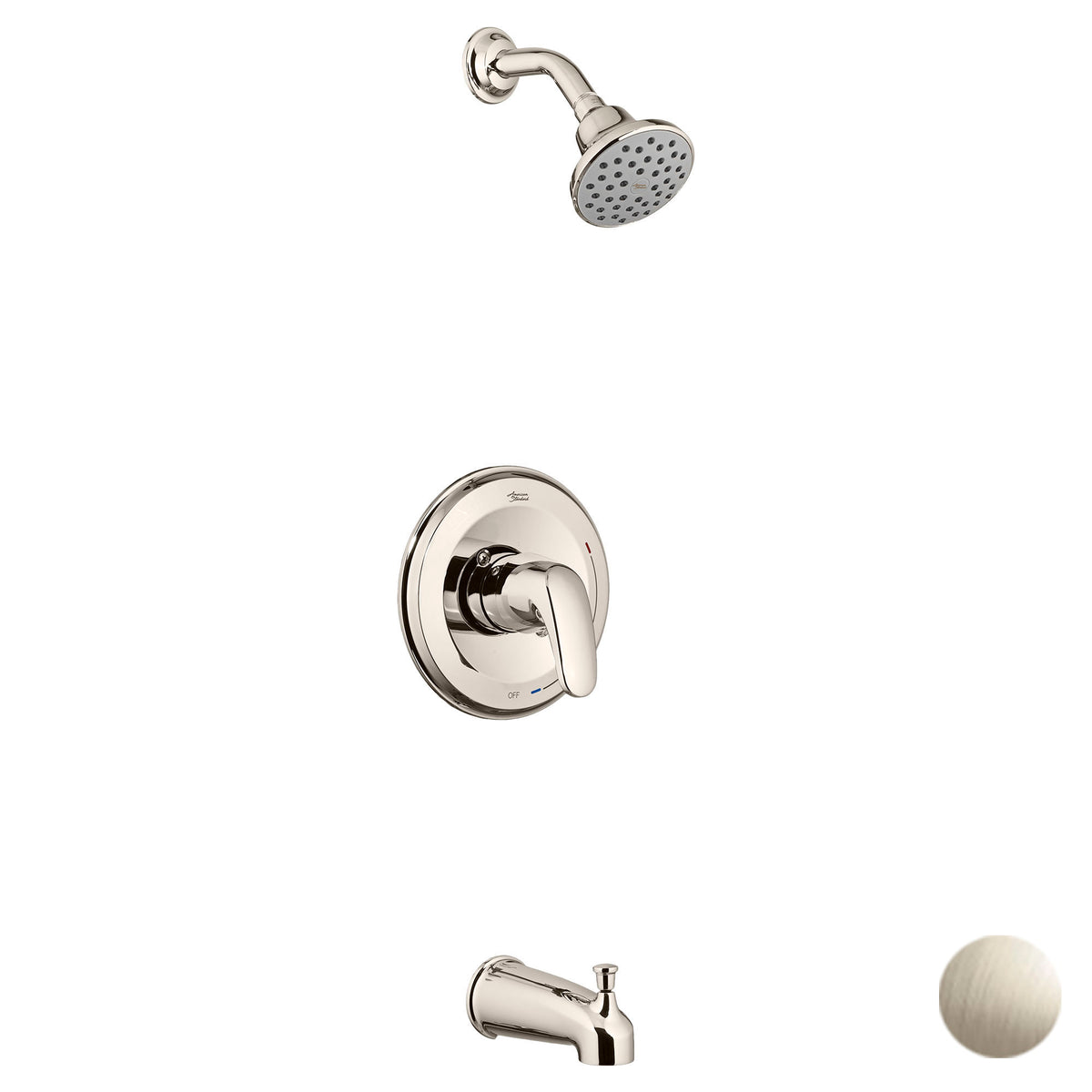 Colony PRO Tub/Shower Trim Kit In Brushed Nickel