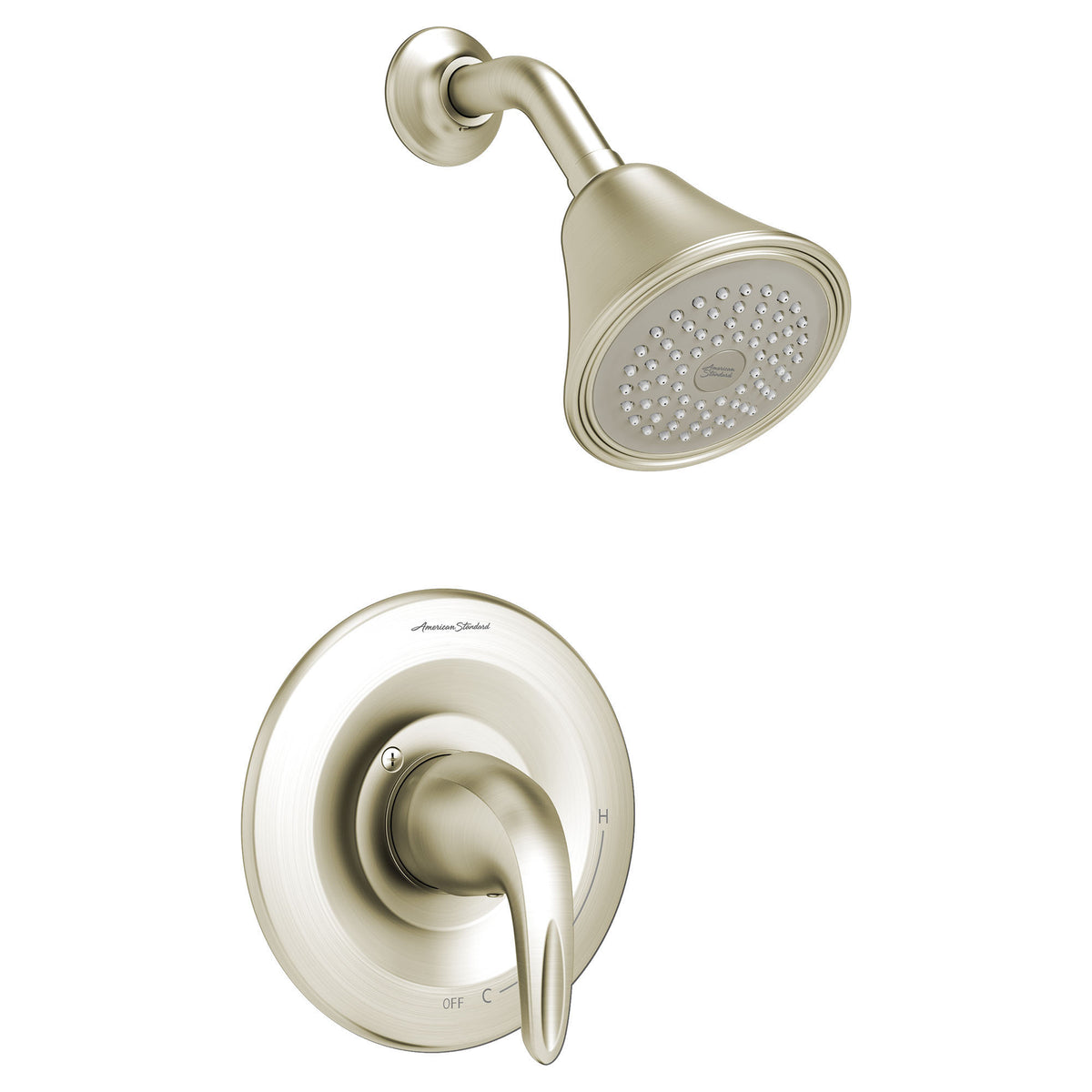 Reliant 3 Shower Trim W/Single-Function Showerhead In Brushed Nickel