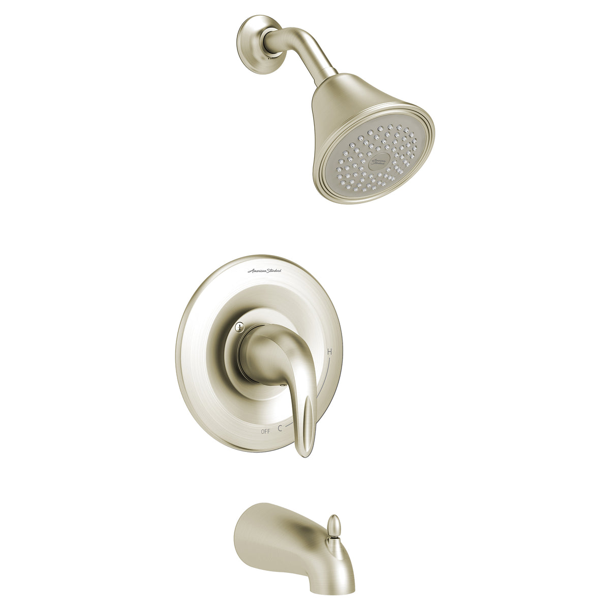 Reliant 3 Tub/Shower Trim Kit In Brushed Nickel