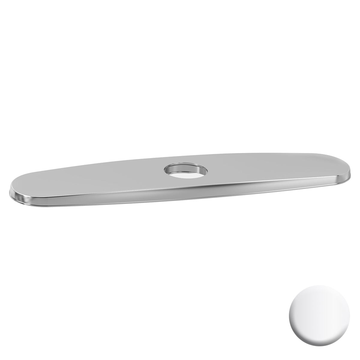 Barton Kitchen Faucet Deck Plate in Stainless Steel