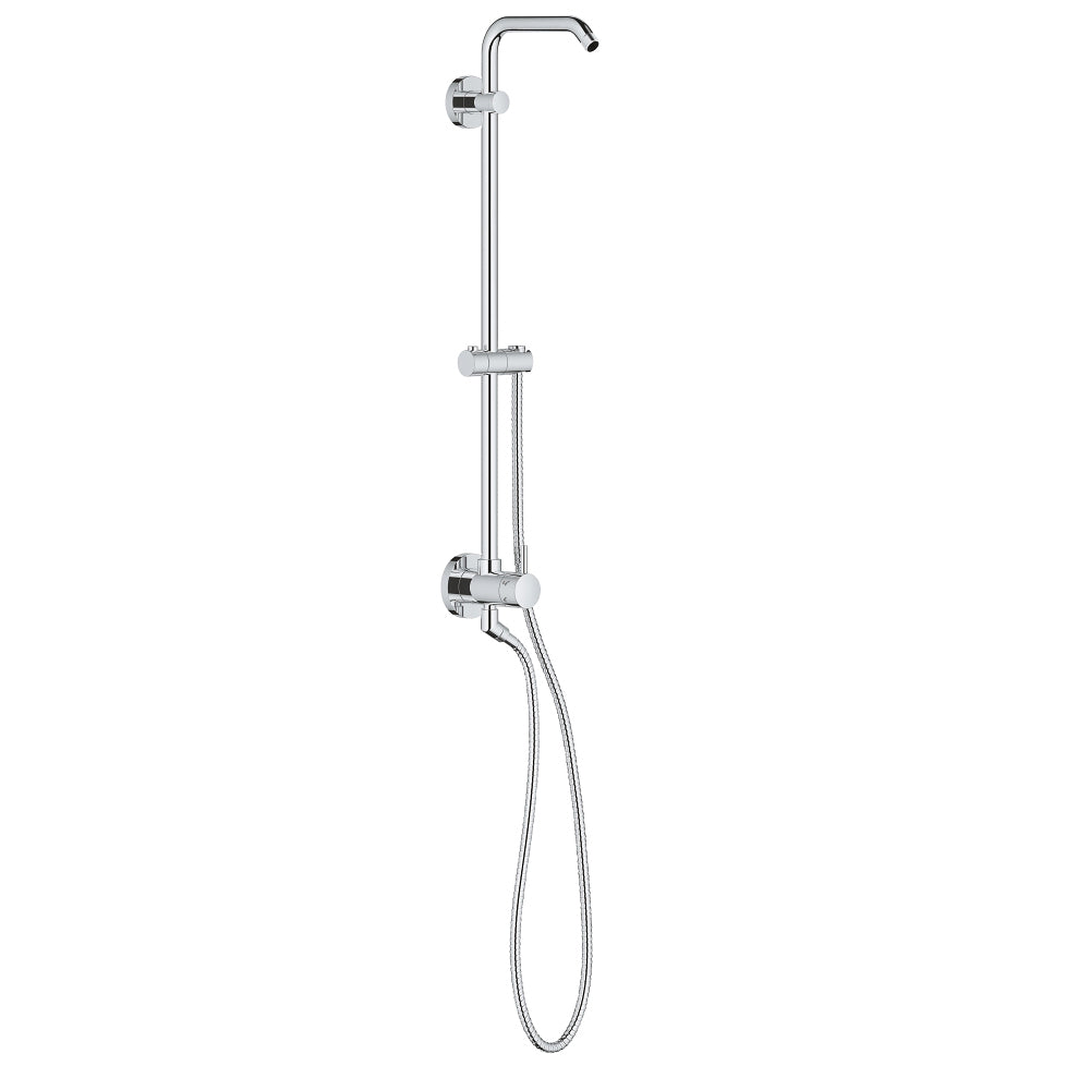Retro-Fit Shower System Less Showerhead and Hand Shower In StarLight Chrome