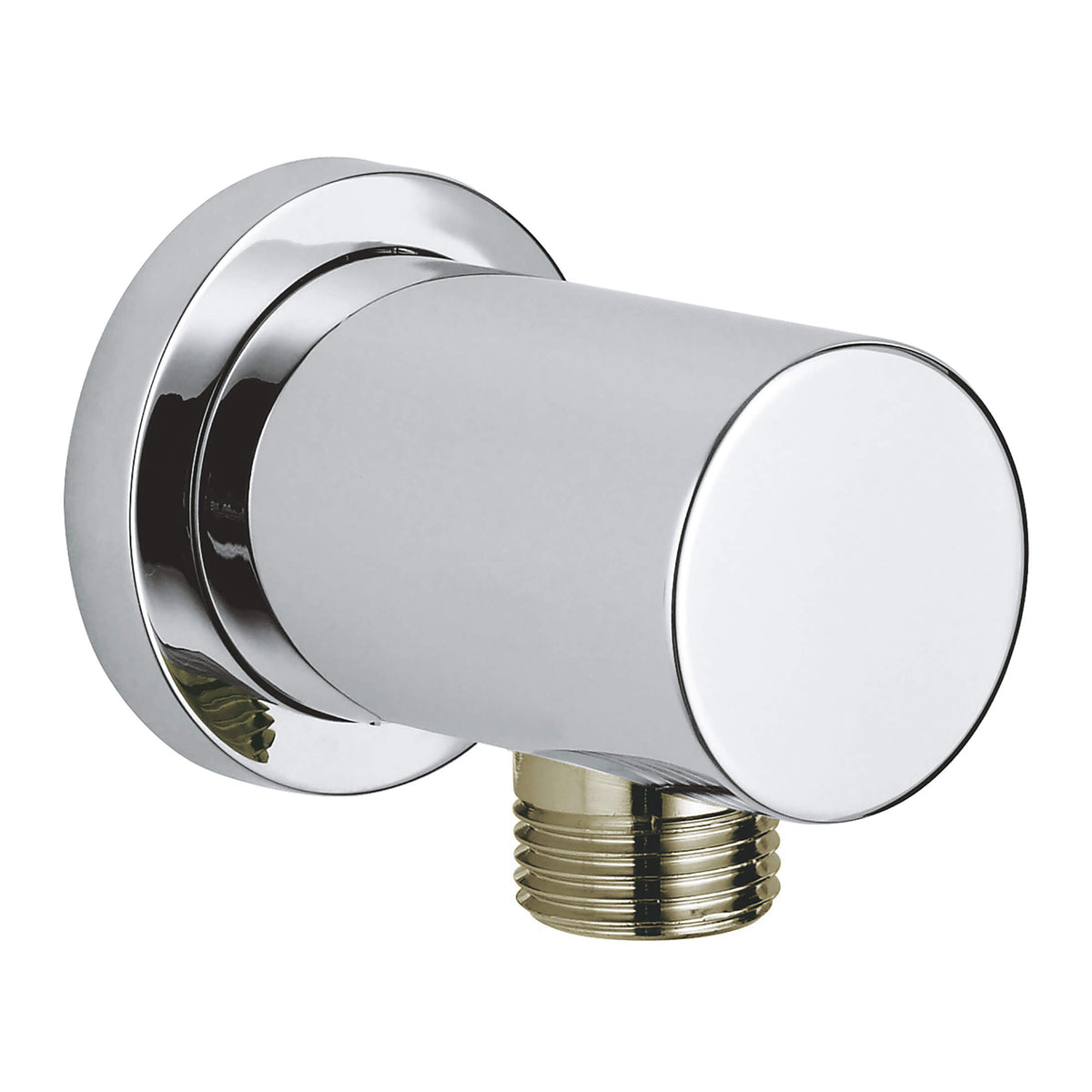 Rainshower Wall Union in StarLight Chrome