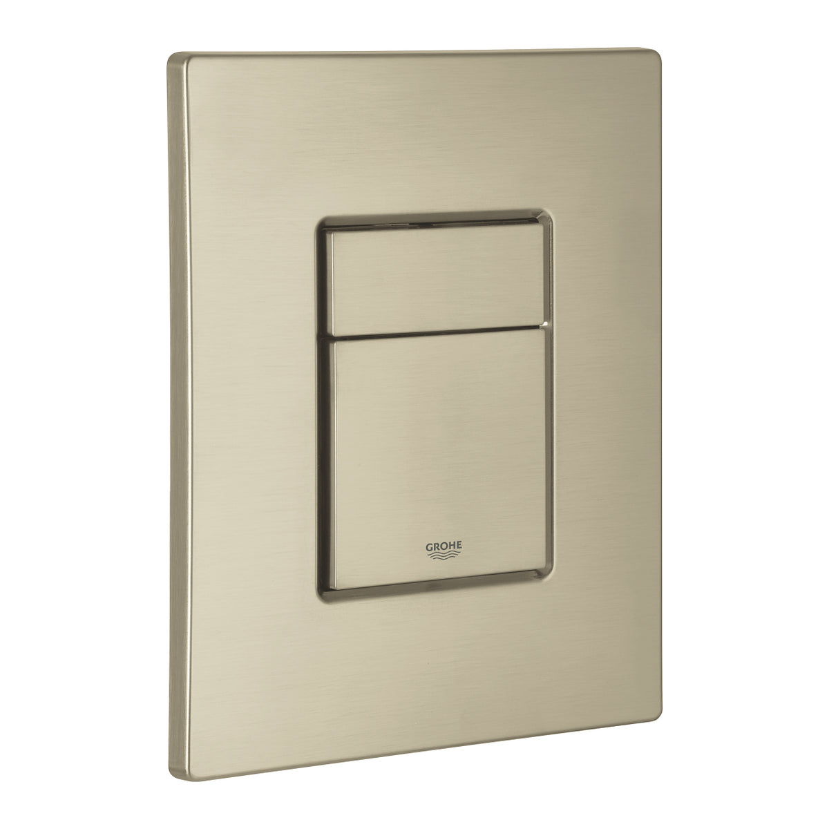 Skate Toilet Actuation Wall Plate in Brushed Nickel Infinity