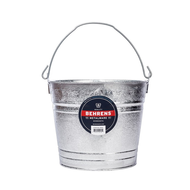 Pail 12 Qt Galvanized Household