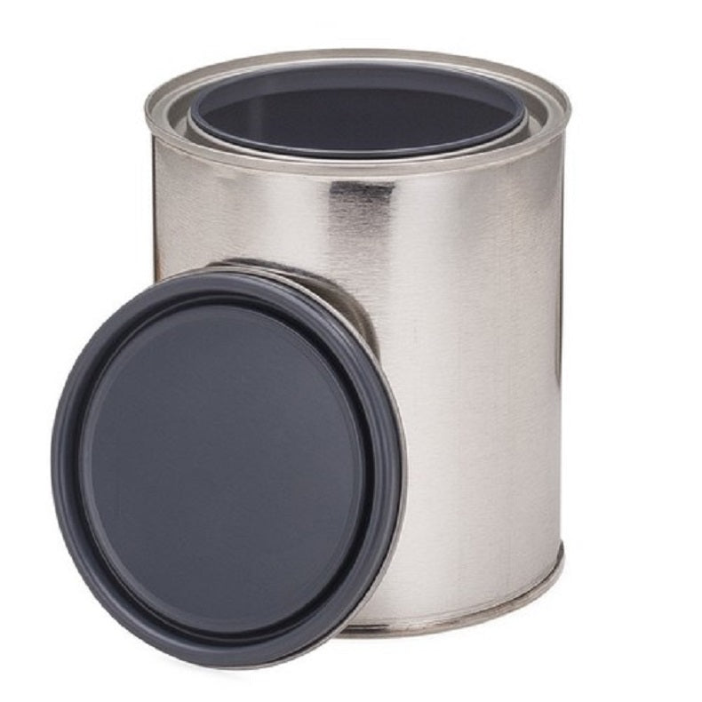 Can (Empty) 1 Qt Paint Epoxy-Lined Metal with Lid