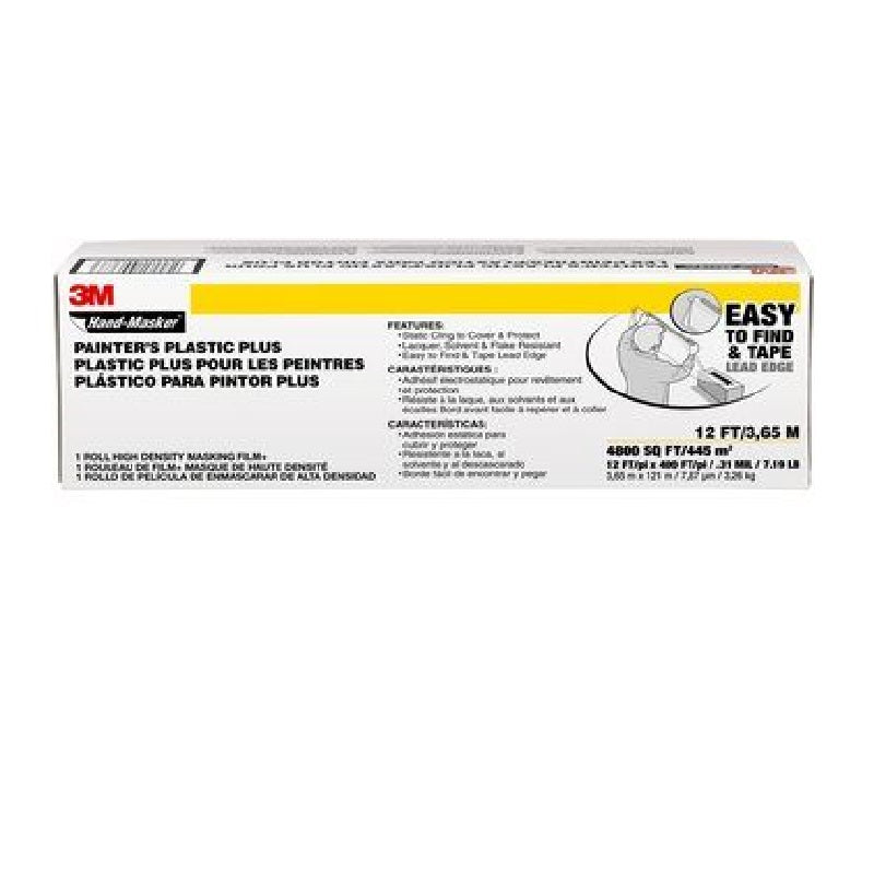 MASKING FILM 12'X400' - MFB-12 90387 - PRE-FOLD HAND-MASKER