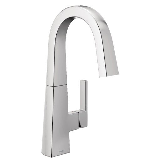 Nio Single Hole High Arc Lav Faucet in Chrome
