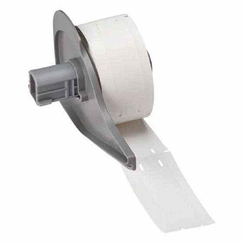 PermaSleeve Rigid Polyethylene Cable Tags 3X0.75" White 100 per Roll