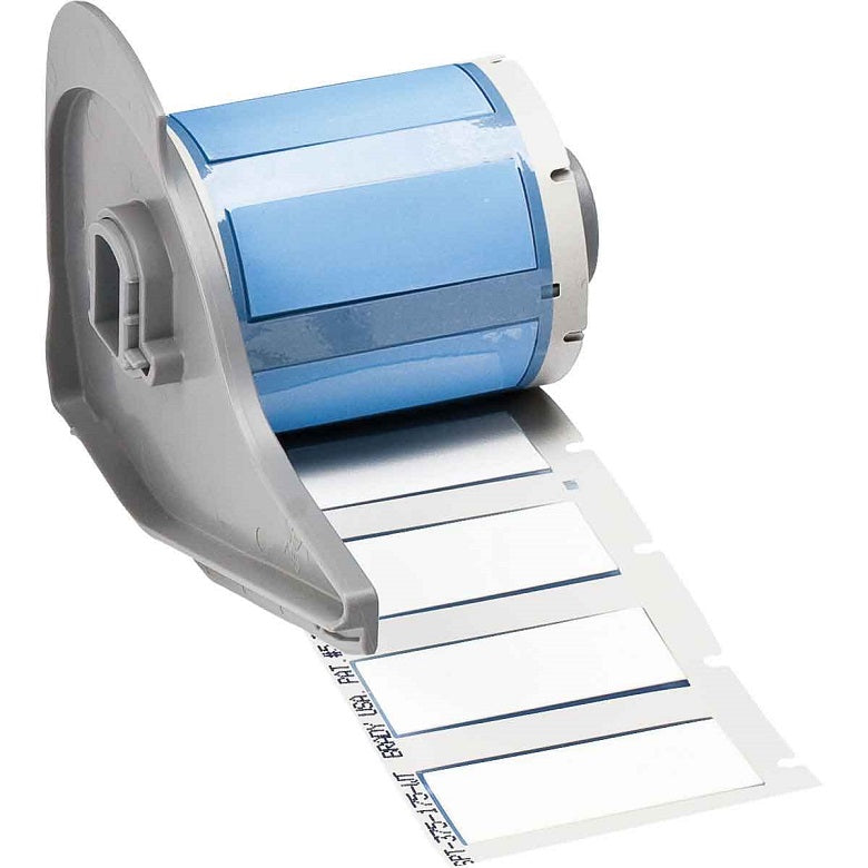 PermaSleeve Marking Labels 0.375x1.75" White 100 per Roll