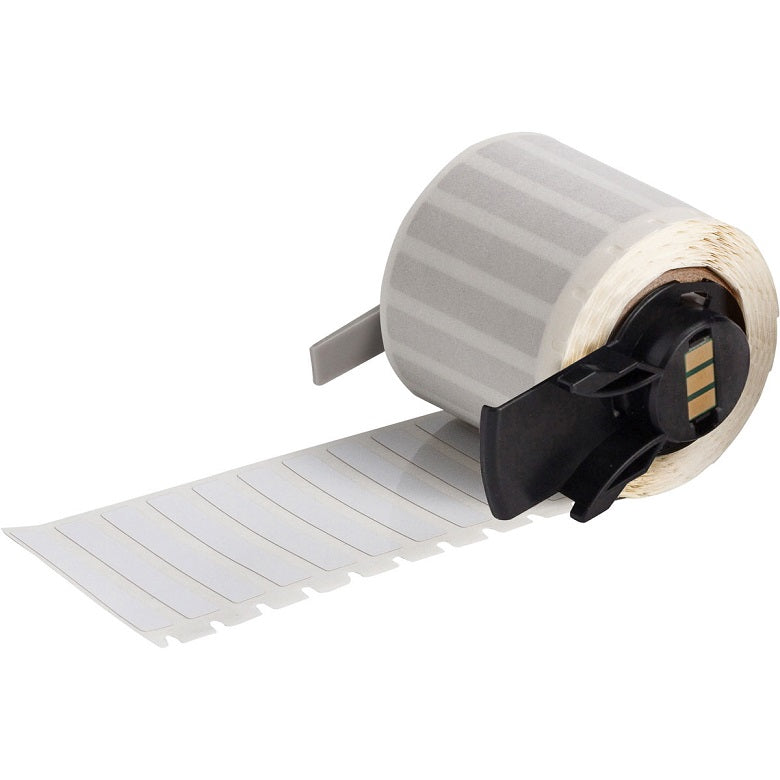 High Temperature Lables .25x1.5" White Matte 750 per Roll