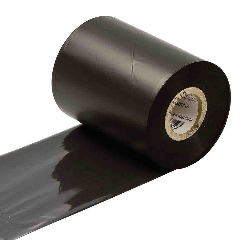 White Thermal Transfer Printer Ribbon Wax/Resin 2.36"x984 ft Roll