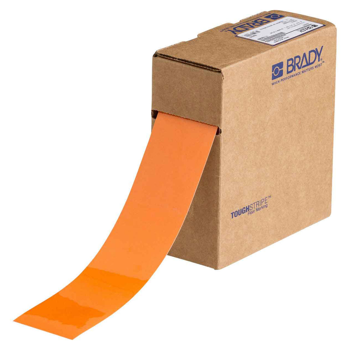 Toughstripe 2"x100 ft Orange Floor Marking Tape