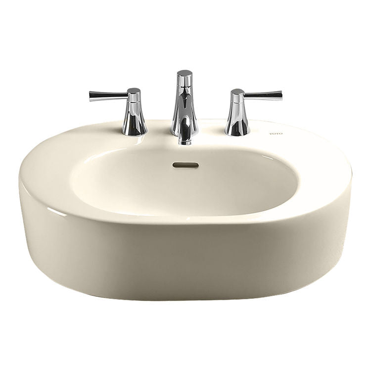 Nexus 24x17" Vessel Lav Sink in Sedona Beige w/4" Fct Holes