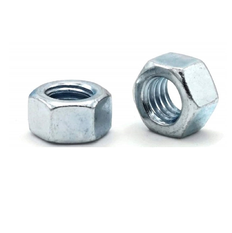Finished Hex Nut 1/4"-20 Grade 2 Zinc