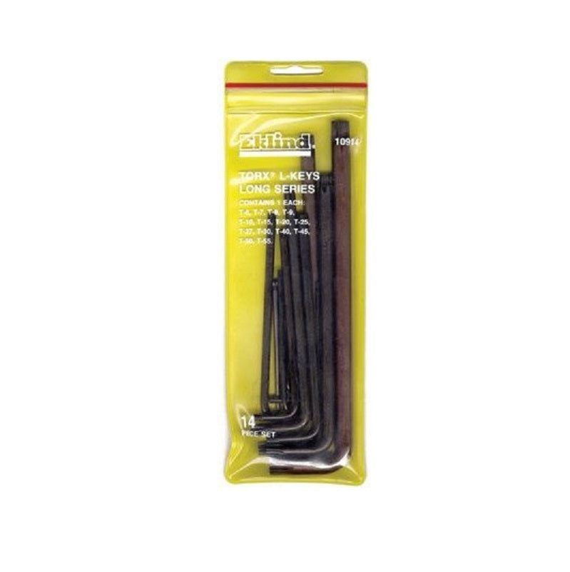 Torx L-Key Set 14 pcs T6-T55/Long