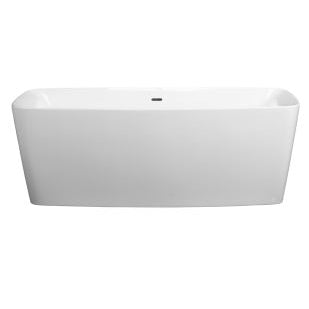Equility 66-3/4x33-5/16x24-5/8" Freestanding Tub in White