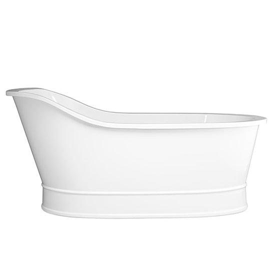 Oak Hill 66x36x29-3/4" Freestanding Soaking Tub Canvas White