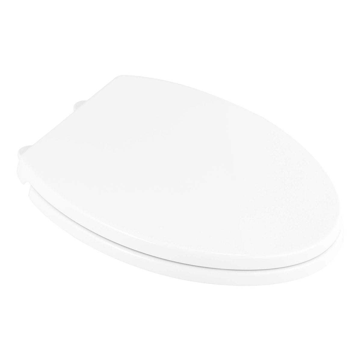 Transitional Elongated Luxury Toilet Seat in Canvas White