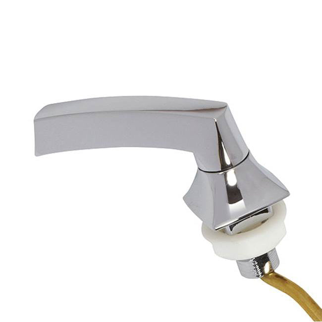 Wyatt Toilet Tank Lever in Satin Nickel