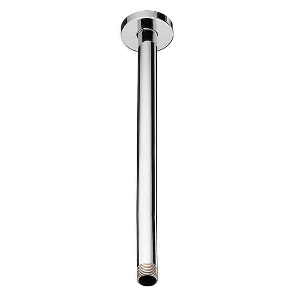Ceiling Mount Shower Arm & Flange In Polished Chrome