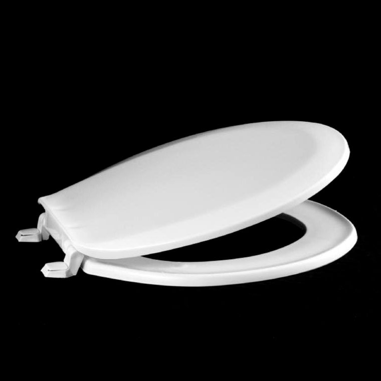 SEAT 1200-106-A BON RND CLOSED FRONT W/COVER PLASTIC