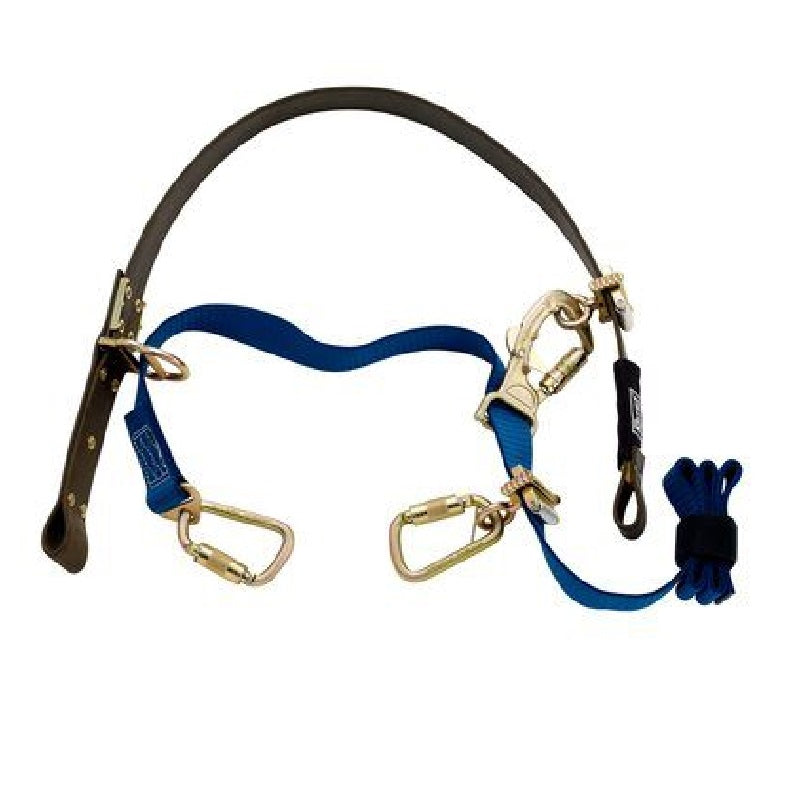 DBI Sala Cynch-Lok Pole Climbing Device with Web Lanyard for Distribution Poles up to 18-1/2" Diameter
