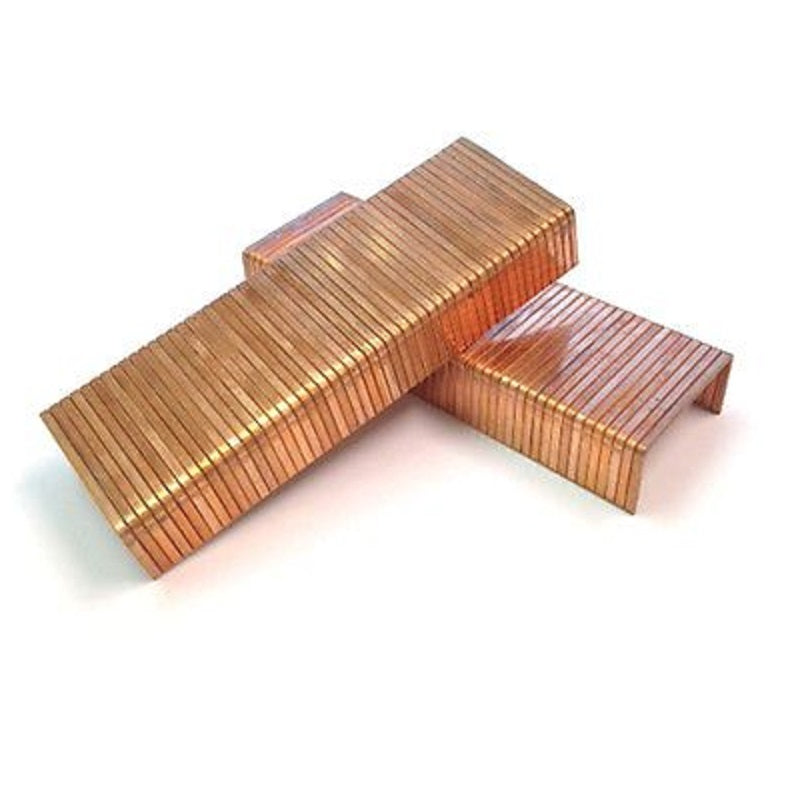 STAPLES 1-1/4X5/8" CPPR CTD C58 - STICK STAPLES - 20M/CTN