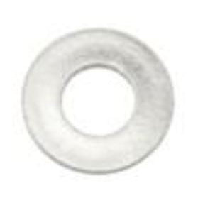 WASHER 3/8 FLAT 18-8 1-W-37 - BOX OF 100