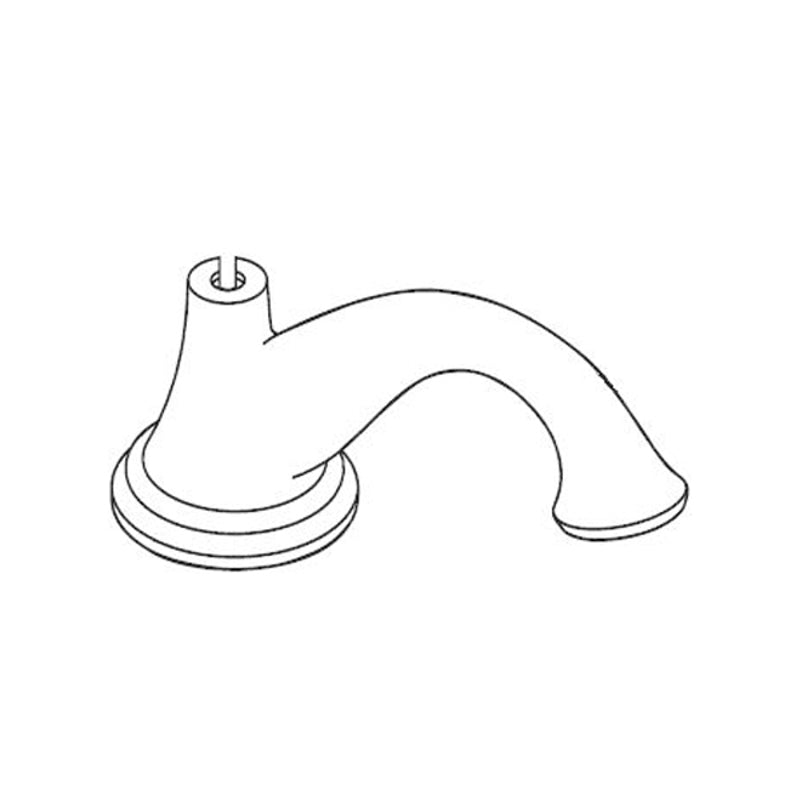Low Arc Spout Kit Brushed Nickel