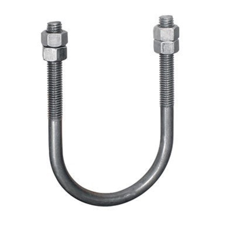 U BOLT 3/4 IPS W/NUTS -137 0500009063 - 1/4 BLACK ROD