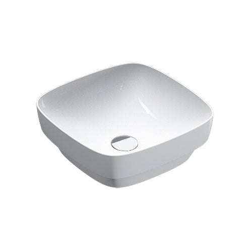 WASHBASIN NHL 140AGRLX00 WHT GREEN LUX 40 L/OVERFLOW