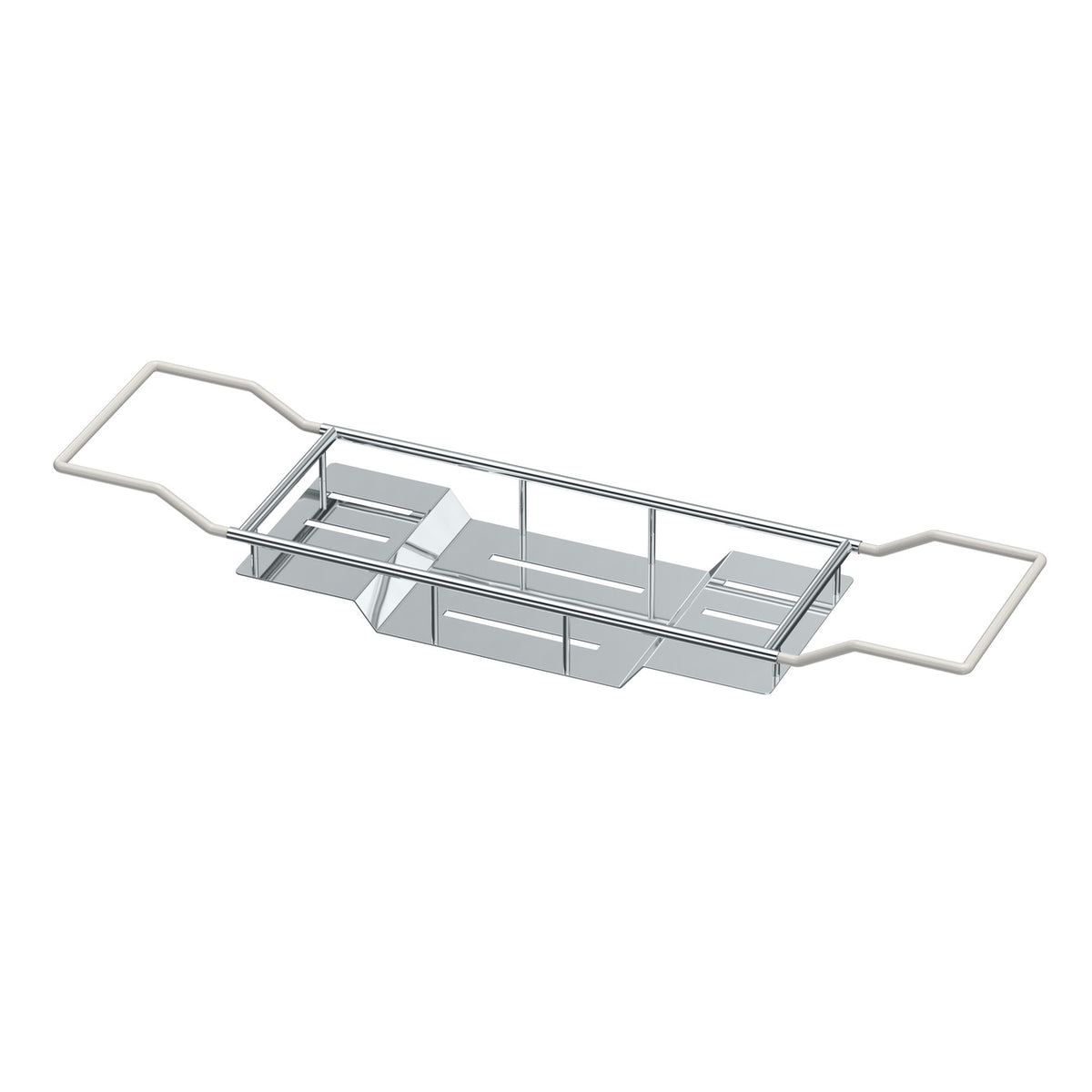 Modern Adjustable Bath Tub Caddy 28"-37" in Chrome