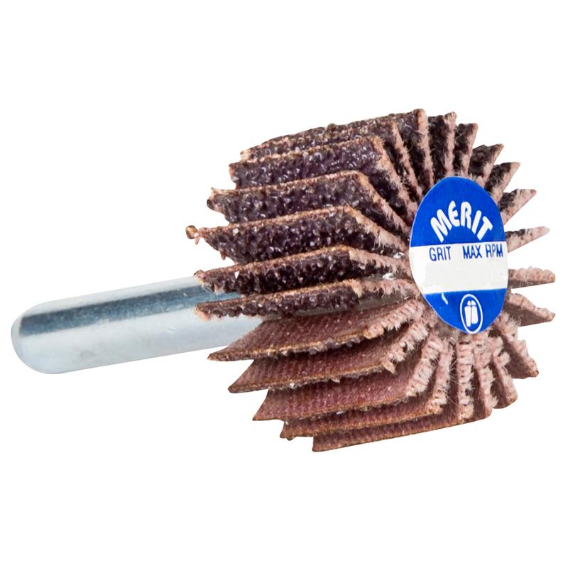Flap Wheel 1"X1"X1/4" 60 Grit High Performance Mini Merit