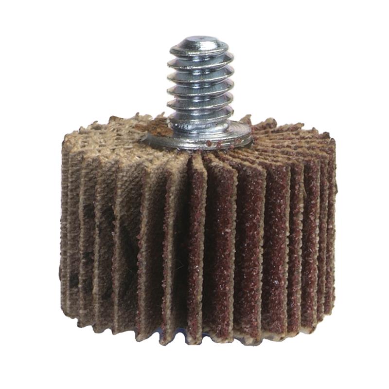 Flap Wheel 1-3/8"X5/8"X1/4"-20 60 Grit High Performance Mini Merit