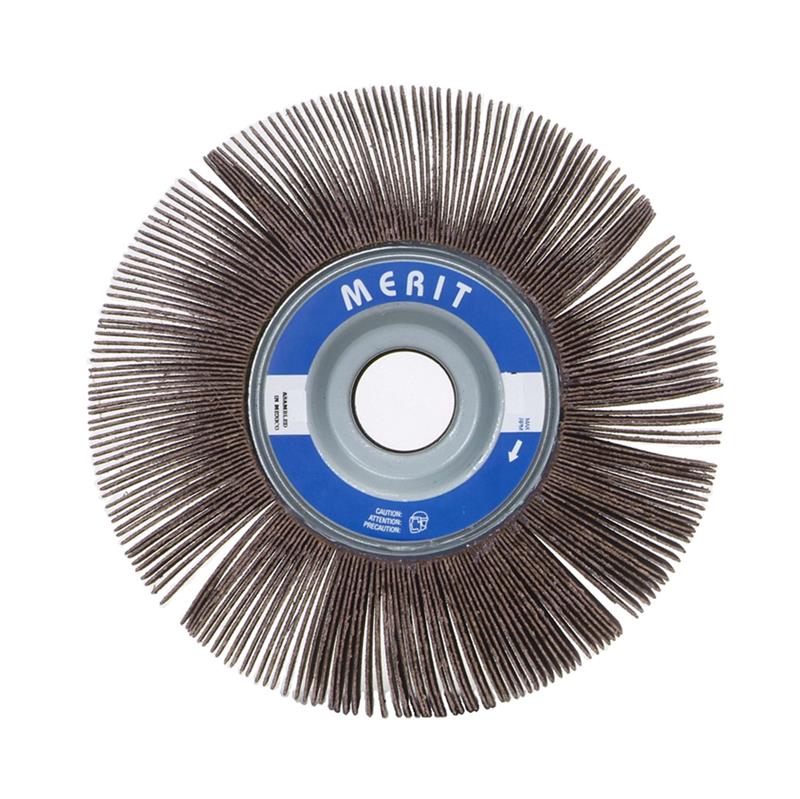 Flap Wheel 6"X2"X1" 120 Grit High Performance Merit