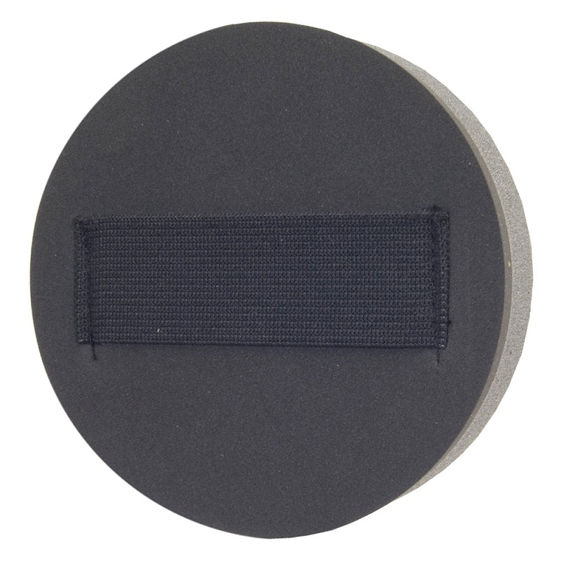 Disc Hand Pad 5"X1" Thick Soft Foam PSA Elastic Hand Strap