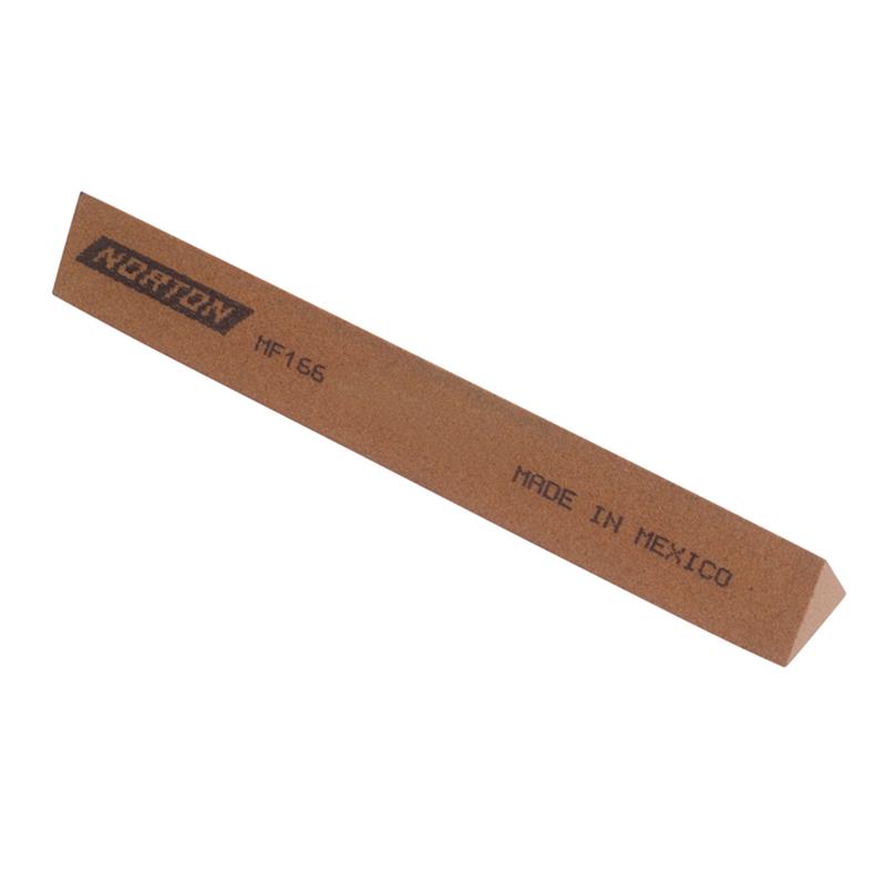 Abrasive File 4"X3/8" Trianglular Medium Grit India MF134
