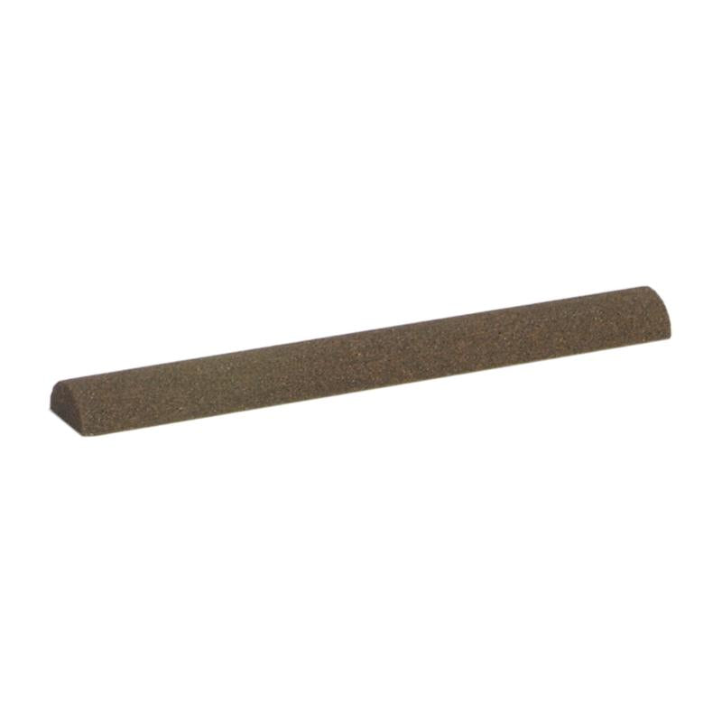 Abrasive File 4"X1/2" Half Round Coarse Grit India CF344