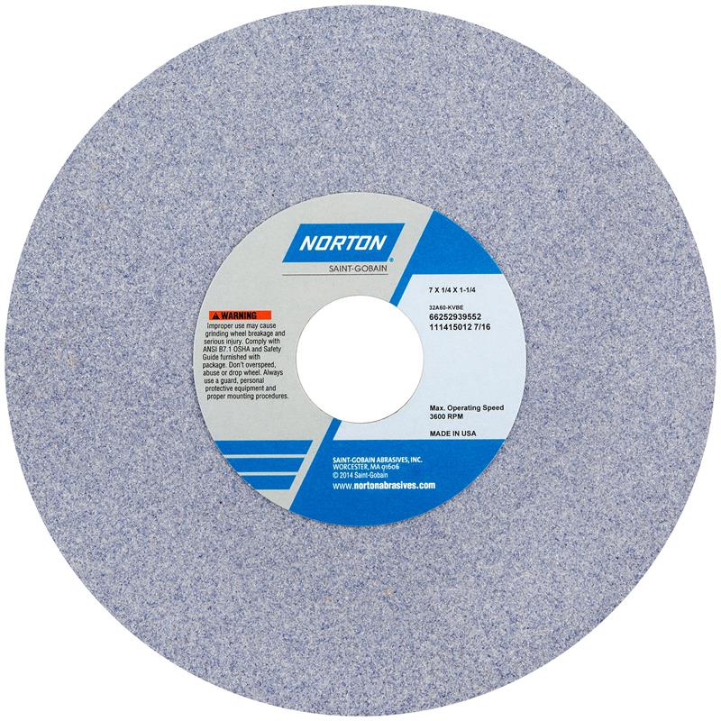 Vitrified Wheel 7"X1/4"X1-1/4" 32A100-JVBE Type 1 32A