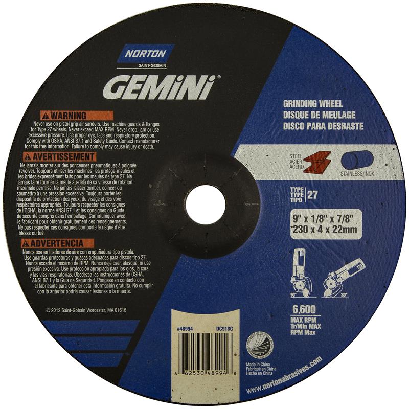 WHEEL 9X1/8X7/8 A244-R9BDA3 48994 - TYP-27 GEMINI