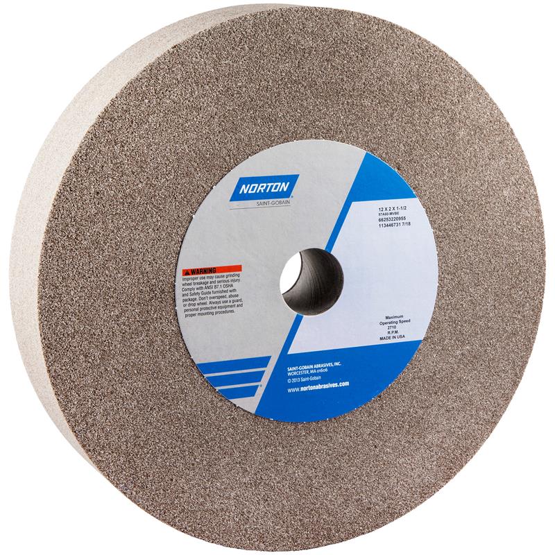 Bench Wheel 12"X2"X1-1/2" 57A60-MVBE Type 1 57A