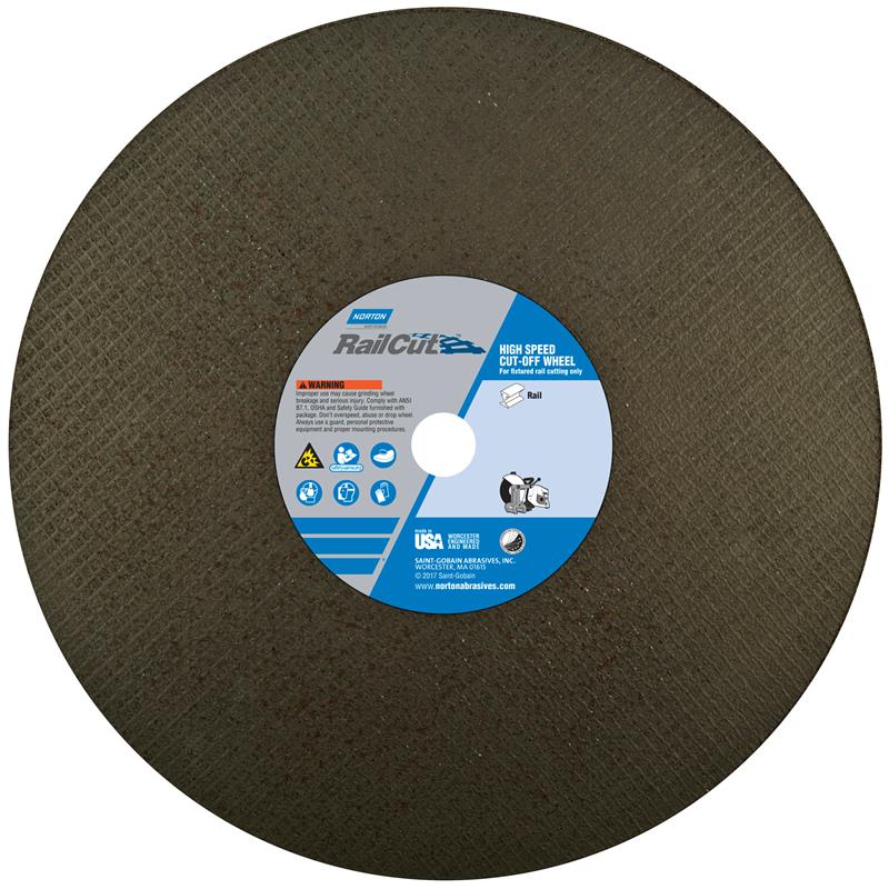 Cut-Off Wheel 14"X1/8"X1" Type 1 Norzon III Railcut