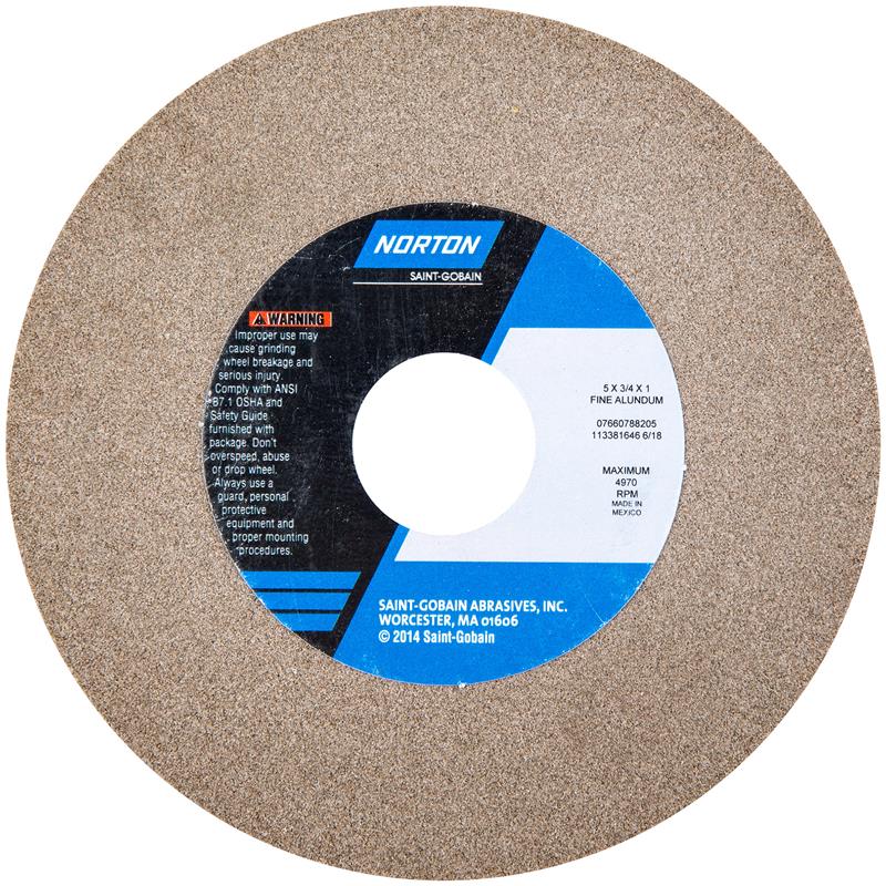 WHEEL 5X3/4X1 T1 GEMINI 88205 ALUNDUM FINE 100/120 EZ