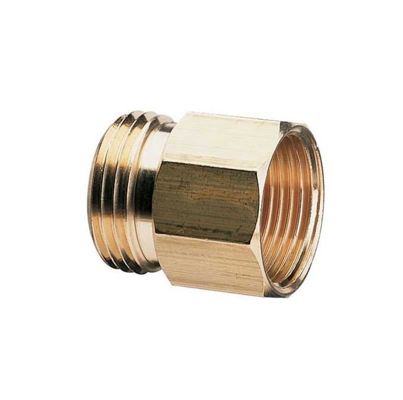 HOSE NIPPLE 3/4" BRS MXF 50577 - 3/4NPT X 3/4 NH