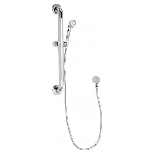 Handshower W/Slide/Grab Bar In Chrome