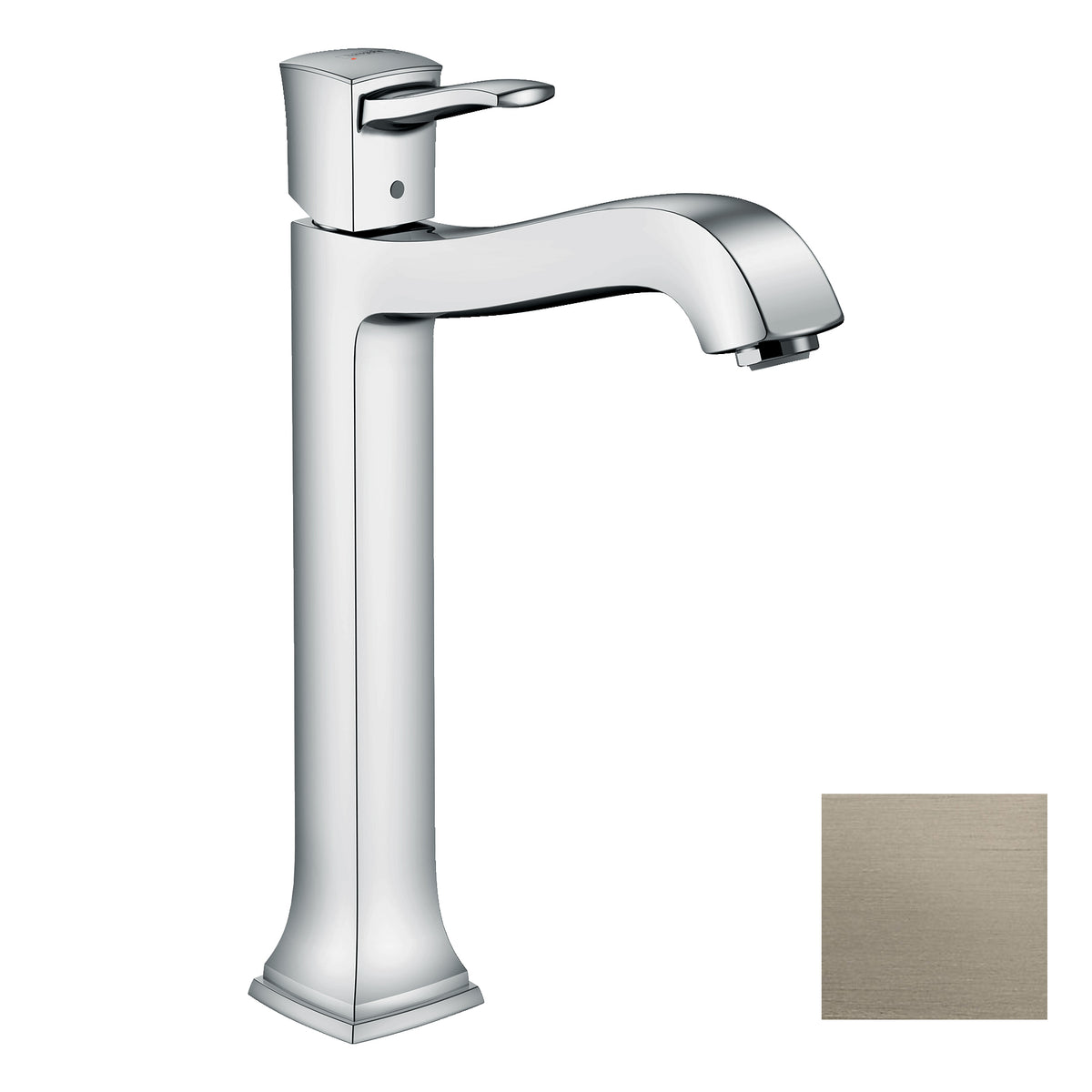 Metropol Classic 1-Hole Lav Faucet 260 w/Drain in Bronze