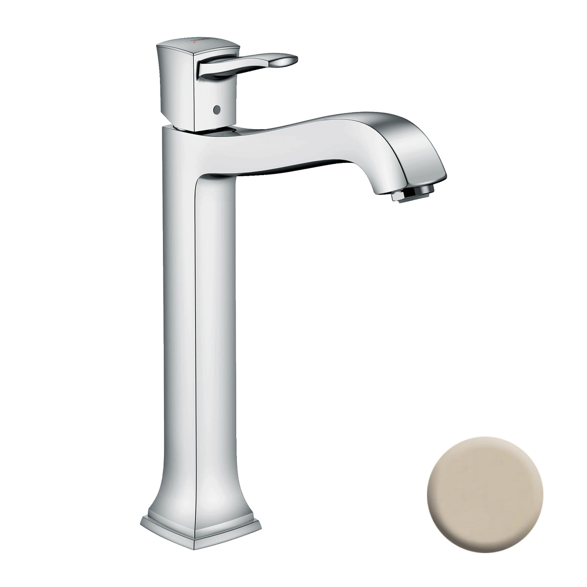 Metropol Classic 1-Hole Lav Faucet 260 w/Drain in P. Nickel