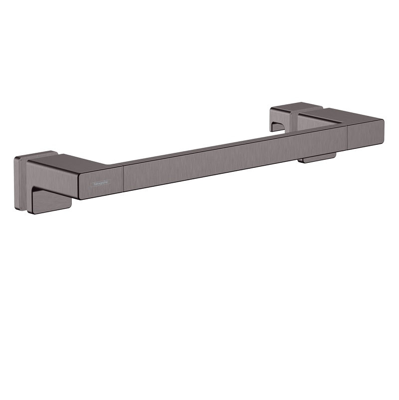 AddStoris Shower Door Handle in Brushed Black Chrome