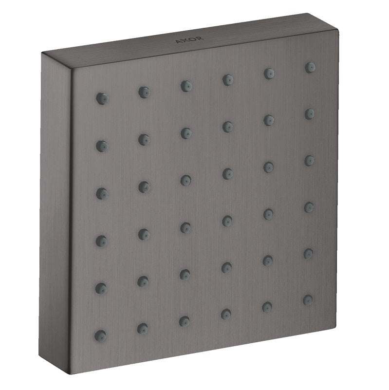 Axor Showersolutions Square Body Spray Trim in Black Chrome
