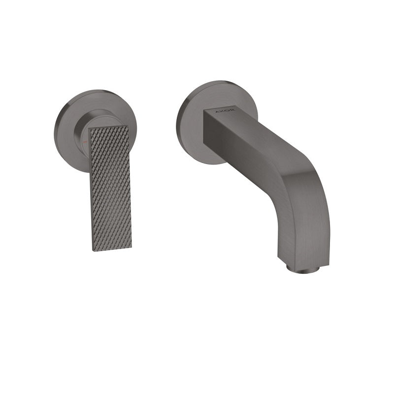 Axor Citterio Rhombic Lav Faucet Trim in Brushed Black Chrome